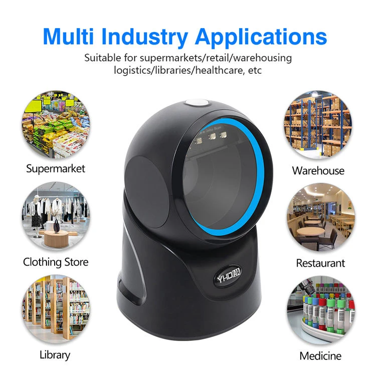 CoreBit S60T — 2D Desktop Barcode Scanner
